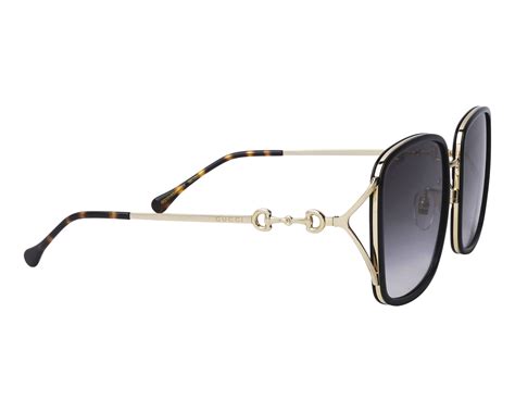 gucci 1016sk|Gucci GG1016SK 001 Sunglasses Women's Black/Gold/Grey .